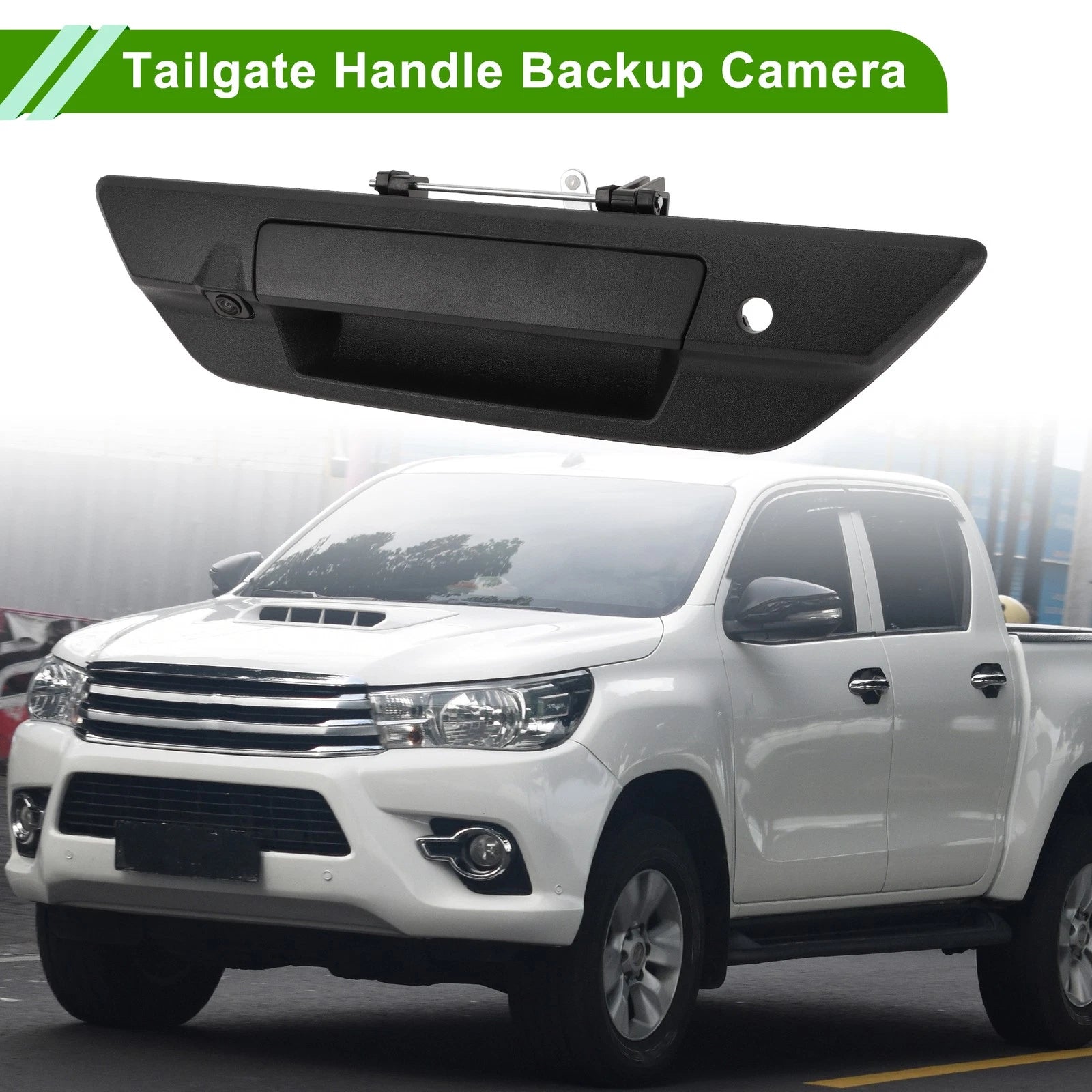 Tailgate Handle Backup Rear View Camera No. 690900K350 for Toyota Hilux 