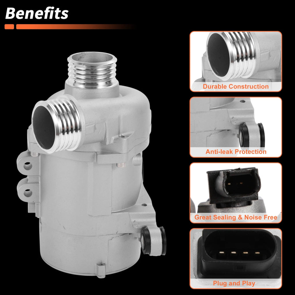 Electric Engine Water Pump for BMW 3 Series 323i Sedan (2006–2013) No. 11517586925