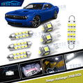 White LED Interior Map Trunk Tag Light Kit for Dodge Challenger (2008–2020)