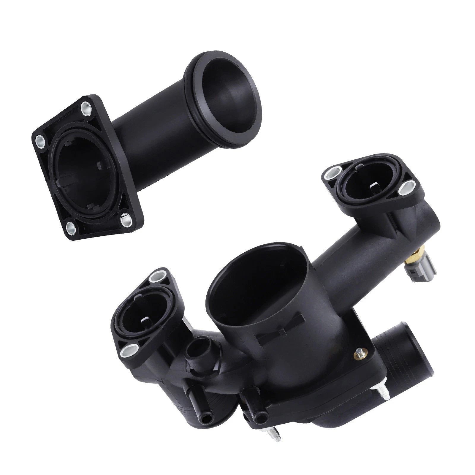Thermostat Housing with Thermostat for Jaguar XJ8L/S-Type/XJ (1999–2008)