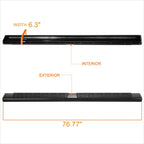 Set of 2 Step Bar Running Boards for Silverado/Sierra 1500-3500 HD (2007–2019)