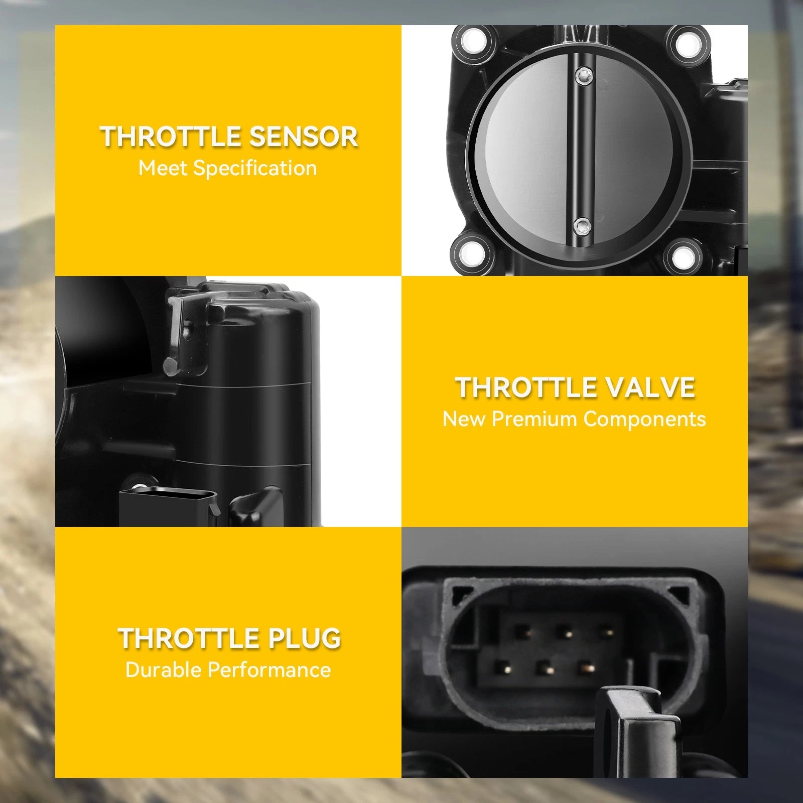 Throttle Body for Jeep Grand Cherokee Commander (2007–2010)
