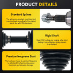 Front CV Axle Shaft Assembly for Dodge Nitro (2007–2011)