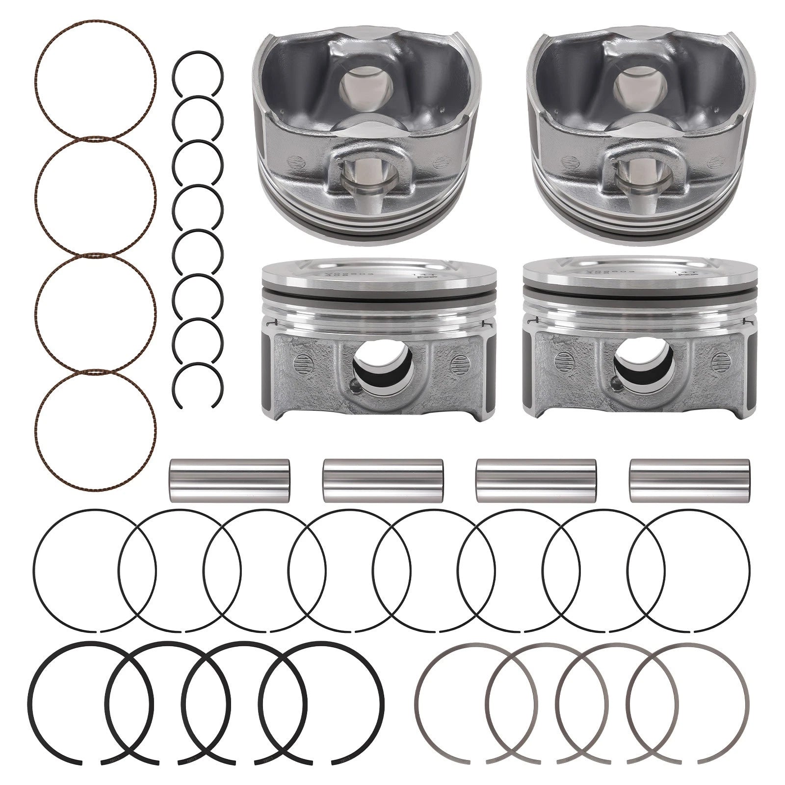 Pistons & Rings Kit for Chevy Cruze Sonic Trax Buick Encore 1.4L Turbo (2011–2021)