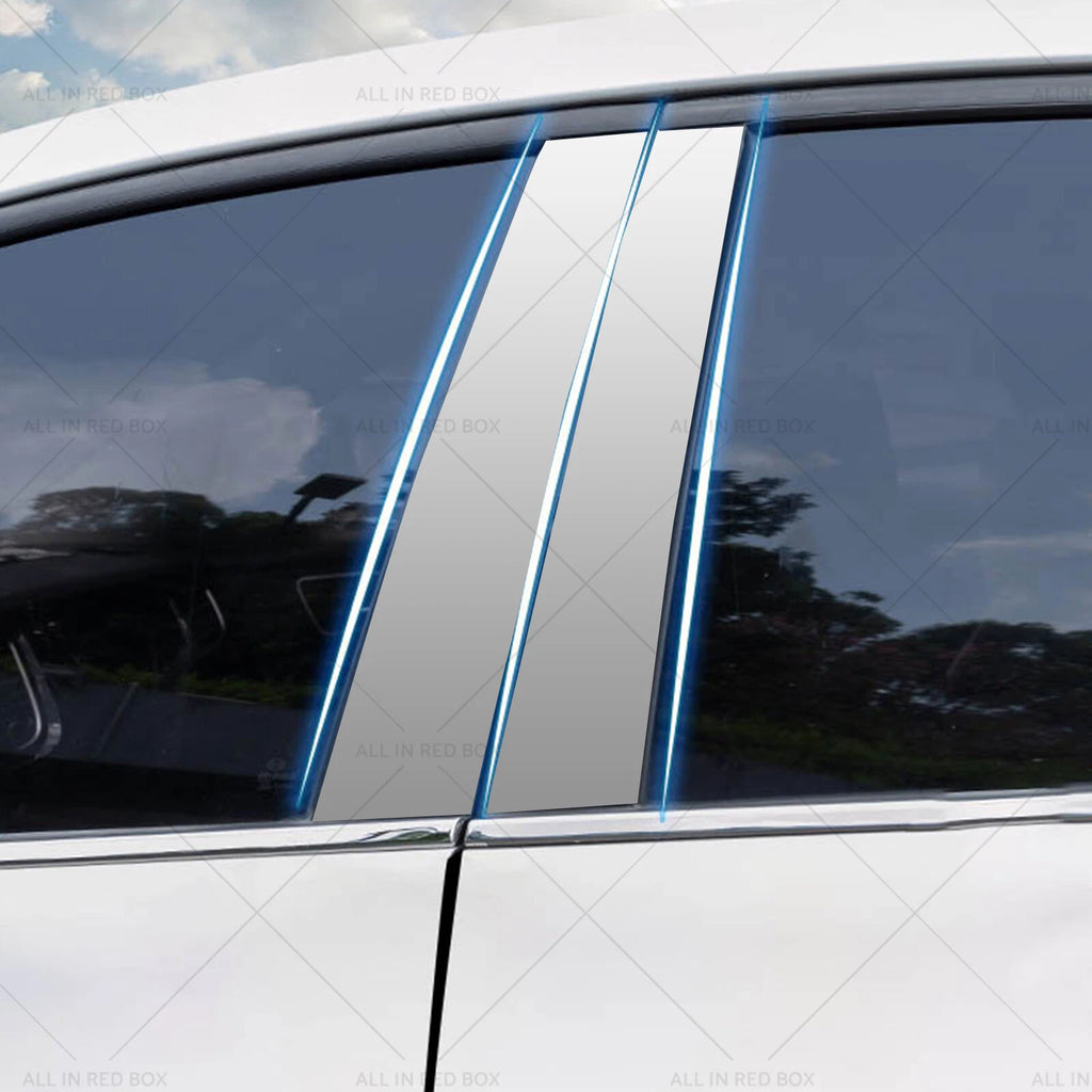 6X Chrome Window Trim Covers for Cadillac Deville/DTS (2000–2011)