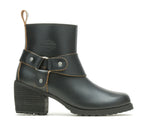 Harley-Davidson Women's Lalanne Black Motorcycle Harness Boots Size 8.5 (D84686)