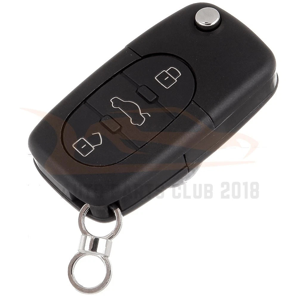 2X Keyless Key Fob Remote Case Shell for Audi A4 Allroad Quattro (1997–2005)
