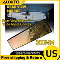 Convex Interior Clip-On Rear View Mirror for Universal Vehicles (300mm)