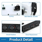HVAC A/C Heater Climate Control Panel for Chevrolet Silverado 1500 2500 (1999–2001)