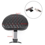 Driver Backrest Pad for Harley Fatboy FLSTF Heritage Softail (2007–2017) Chrome