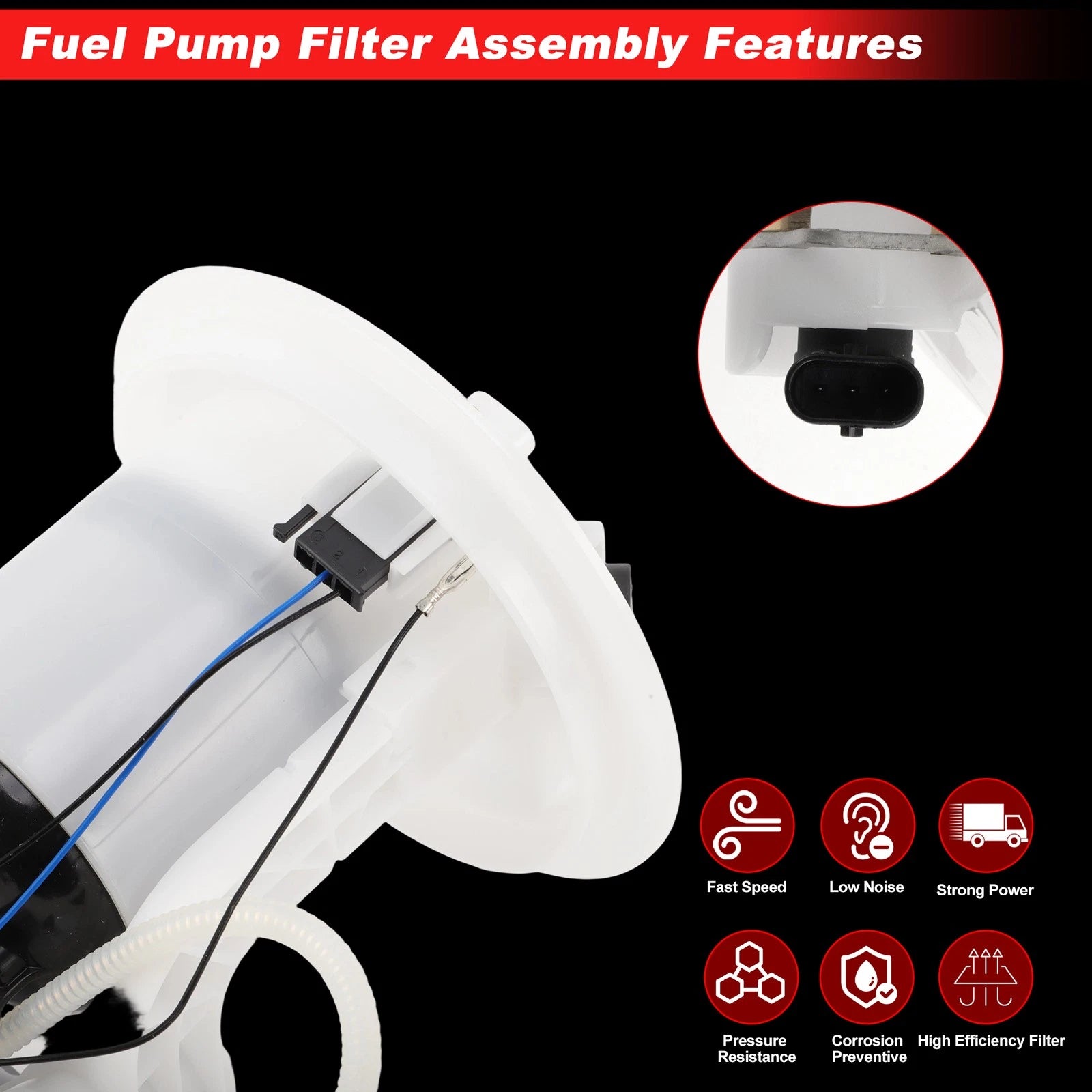 Fuel Filter Assembly for Mercedes-Benz C300 (2012–2016) No. 2184700694