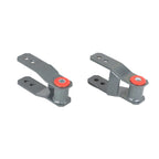2pc Rear Adjustable Leveling Kit Shackle for Jeep Cherokee XJ (1984–2001)