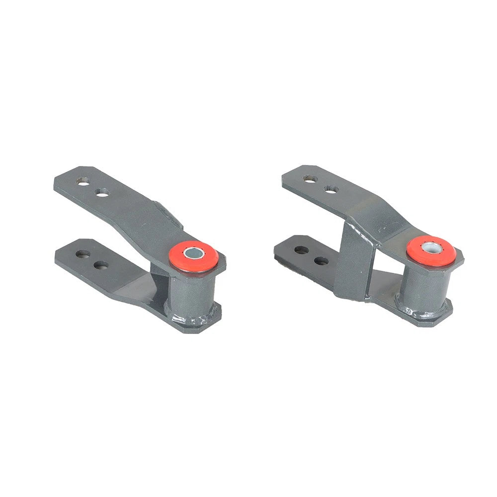 2pc Rear Adjustable Leveling Kit Shackle for Jeep Cherokee XJ (1984–2001)