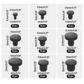 90pcs Silicone Hole Cap Set for Pipe and Tube Sealing (Various Sizes)
