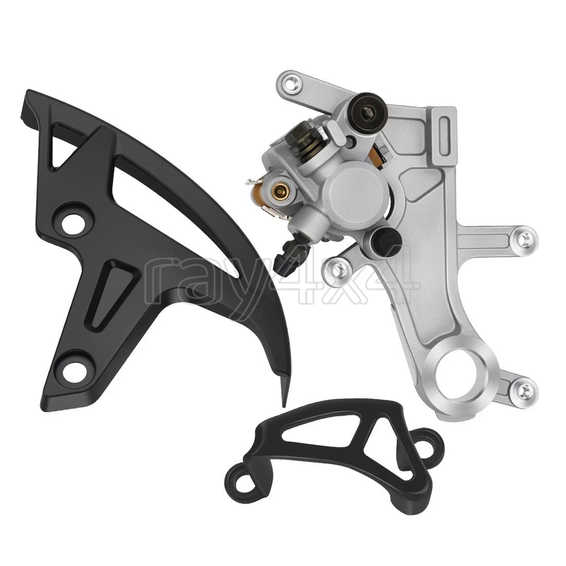 Rear Brake Caliper & Disc Cover Guard Assy for Honda CR125 CR250 CRF250 CRF450 R (2000–2023)