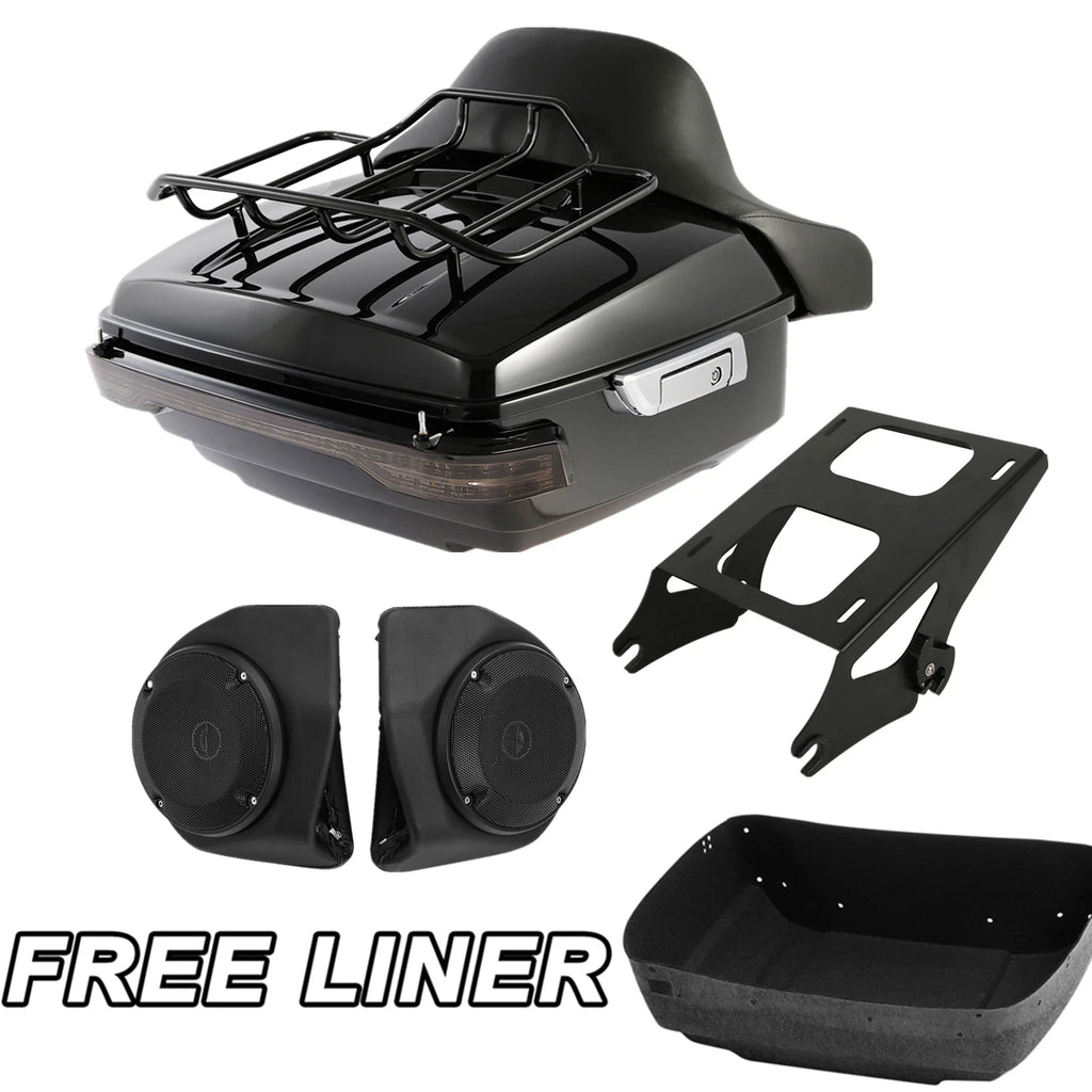 LED Light Speakers Mount Rack for Harley Touring (2014–2025)