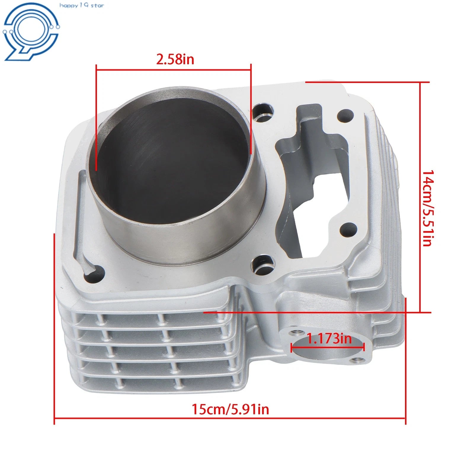 Camshaft & Piston Kit for Honda CRF150F (2006–2017) 200cc Big Bore