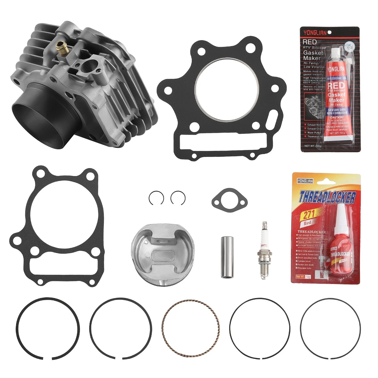 Big Bore Cylinder Piston Gasket Kit for Honda Sportrax TRX300EX (1993–2008)