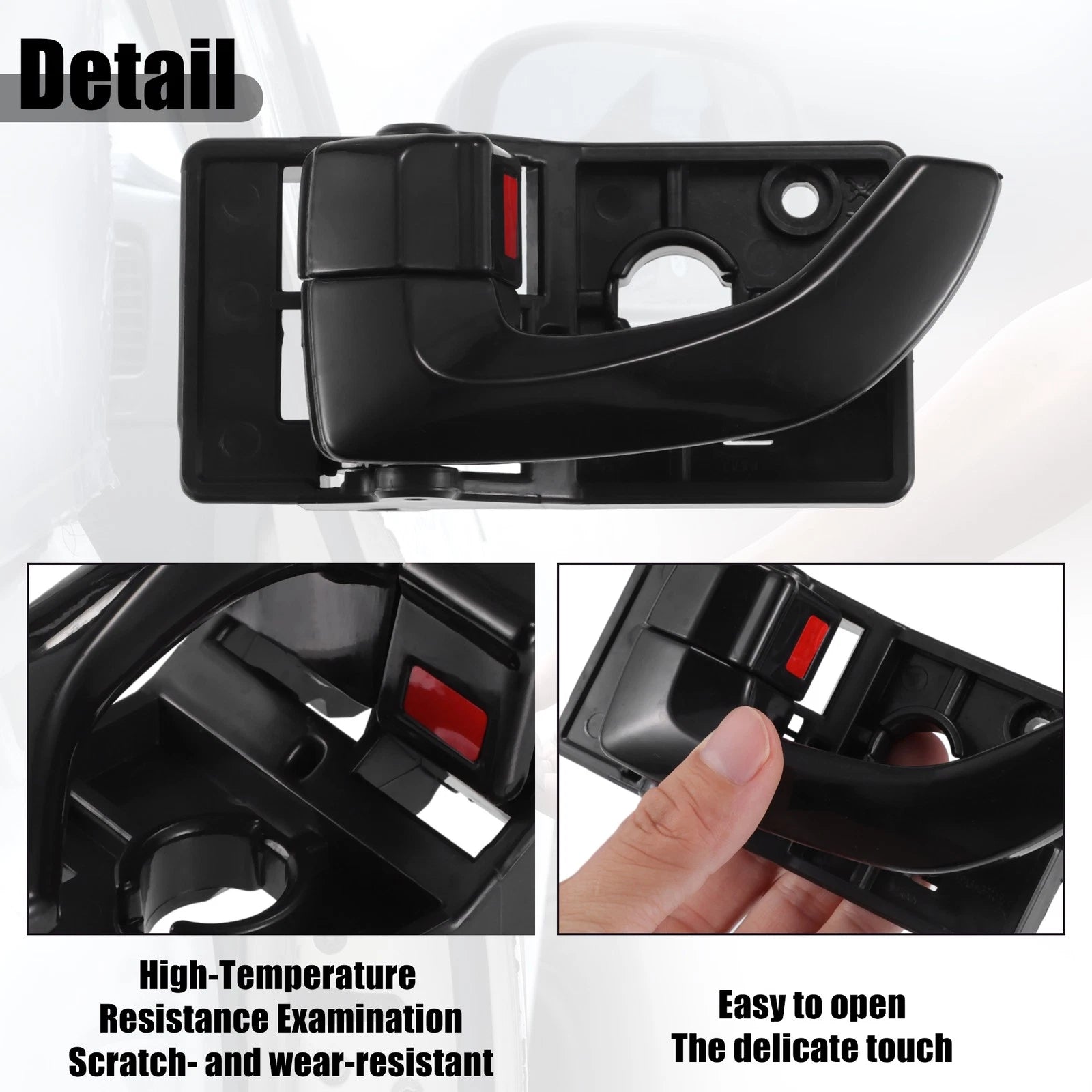Front Left Interior Door Handle for Hyundai Tucson (2005–2009) No. 826102E000DD