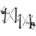 2pc Rear Window Regulator for Silverado 2500 HD (2001–2006) Electric