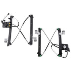 2pc Rear Window Regulator for Silverado 2500 HD (2001–2006) Electric