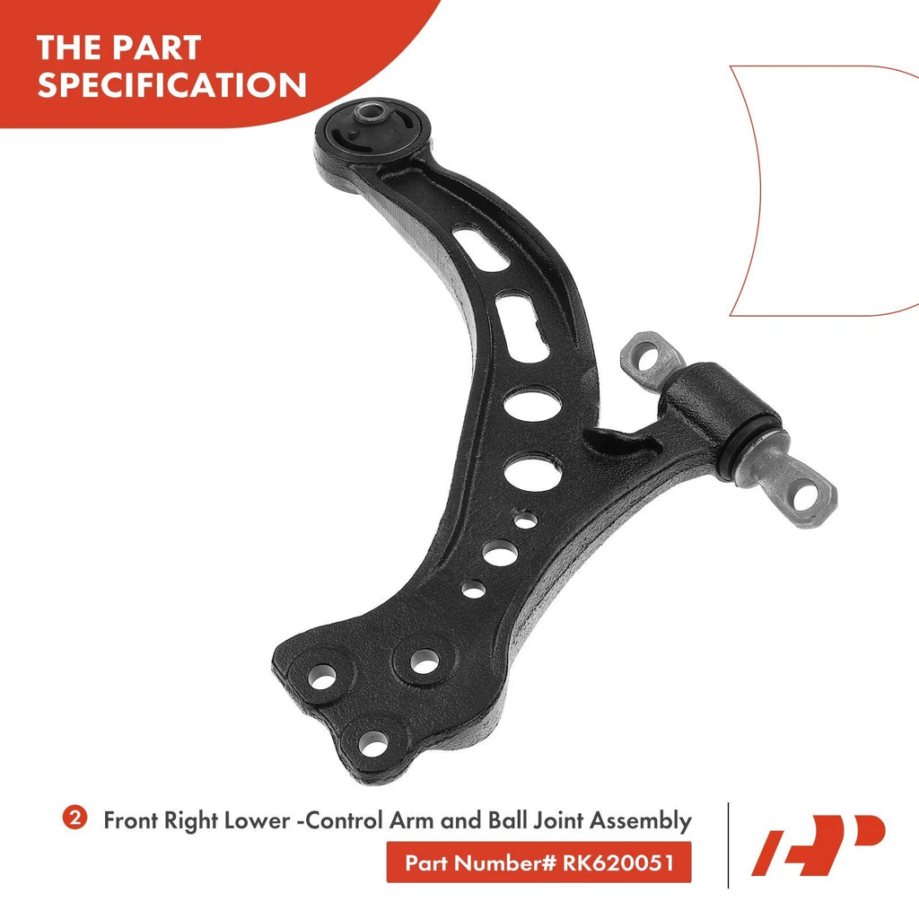 Front Lower Control Arm Sway Bar Link for Toyota Camry (1992-1996)