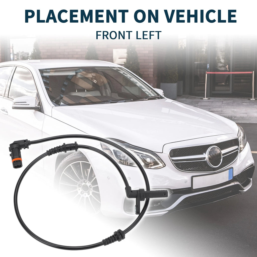 Front Left ABS Wheel Speed Sensor for Mercedes-Benz E400 (2017–2019) No.A2129055905