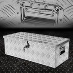 30" Aluminum Underbody Tool Box for Pickup Truck (Fits Most Models)