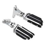 Chrome Passenger Footpeg Pegs for Harley CVO Street Road Glide (1993–2025)