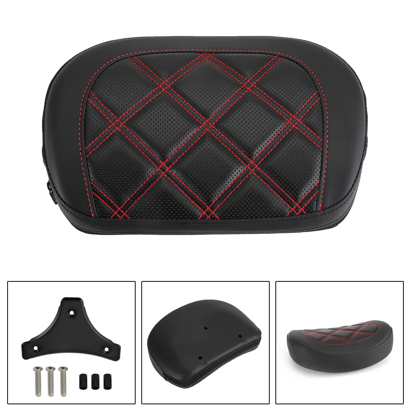 Sissy Bar Backrest Pad for Harley Road King FLHR (1996–2021), FLHRXS (2017–2021)