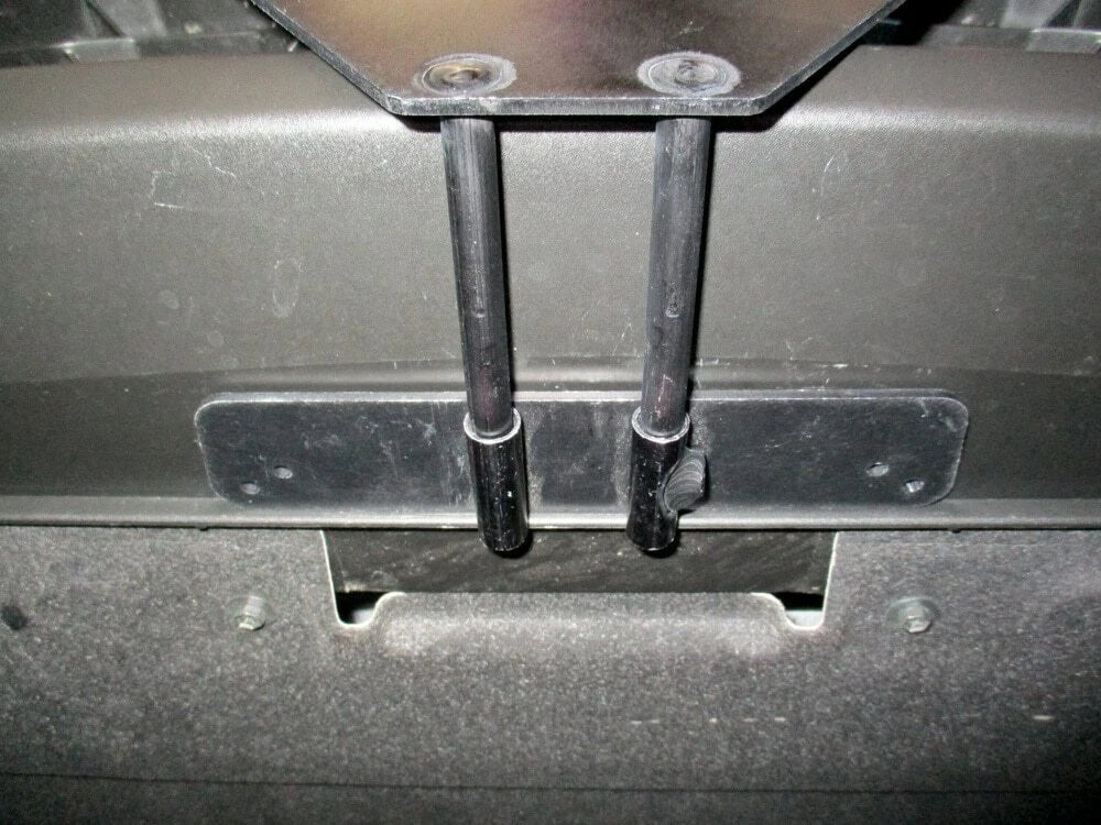 License Plate Bracket Replacement for 2017–2019 Fiat 124 Spider Abarth