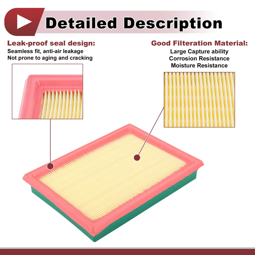 Car Engine Air Filter No. 17220P2A005 for Honda Civic (1996–2000)