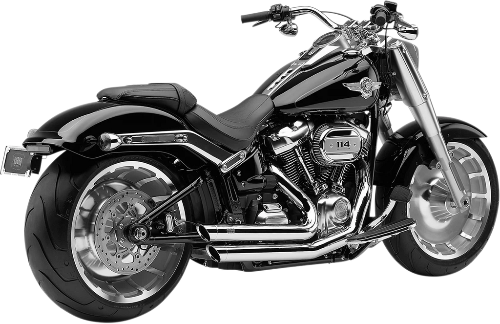Cobra Speedster Slashdown Exhaust for Harley Fat Boy/Breakout (2018–2022)