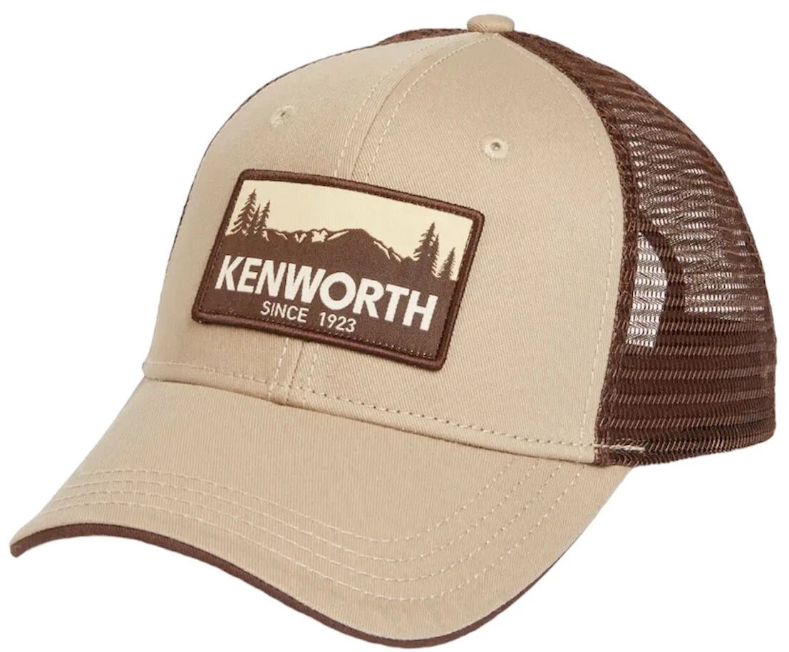 Two Tone Pikes Peak Mesh Trucker Cap for Kenworth Trucks