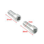 8mm Folding Footpegs for Motorcycle Universal Bicycle
