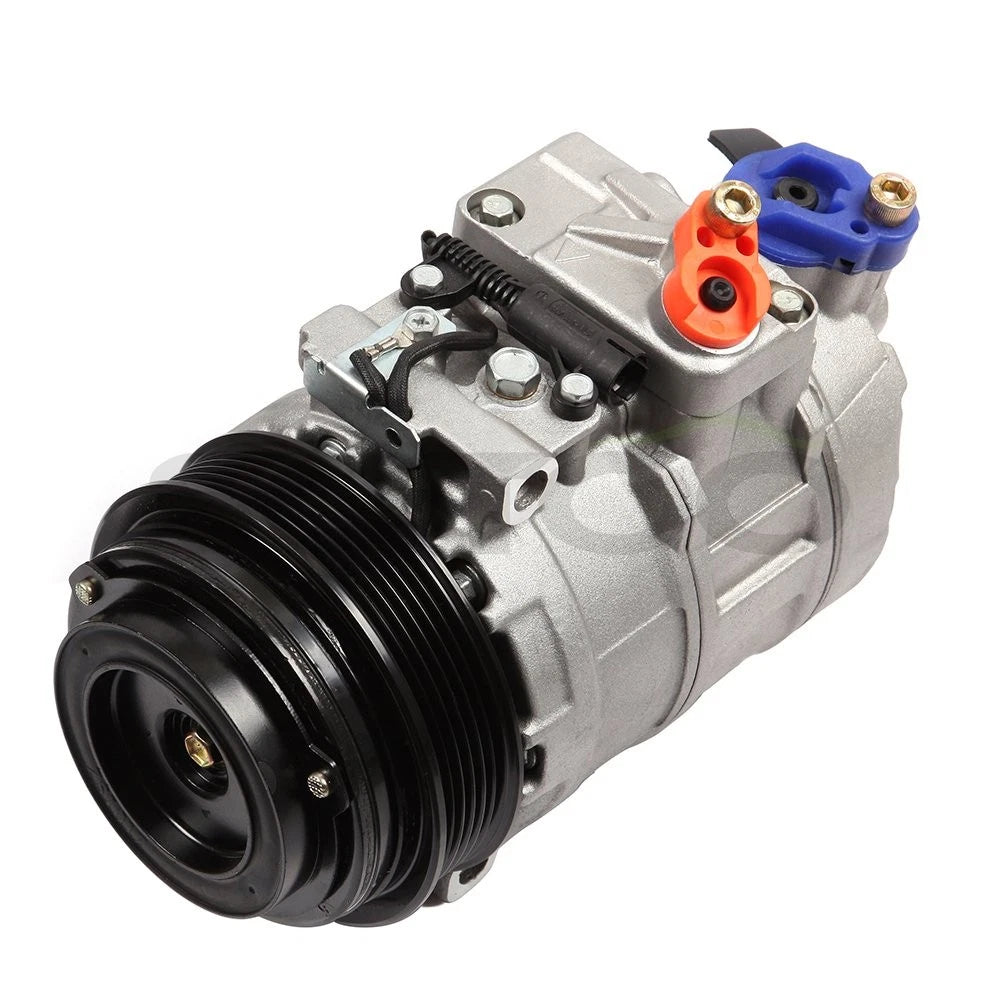 Condenser & Compressor for Mercedes-Benz CLK320, SLK55 AMG (2003–2008)