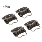 Set of 4 Vintage Metal Door Pull Handles for Suitcase Toolbox Drawer