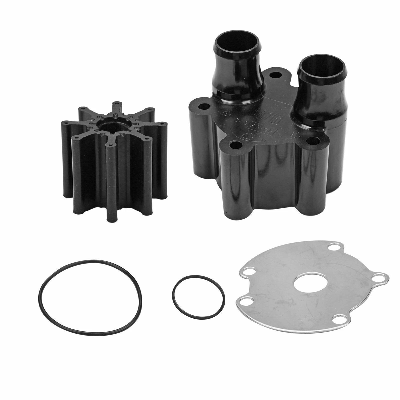 Raw Water Pump Impeller Kit for Mercury Mercruiser Bravo (46-807151A14, 18-3150)