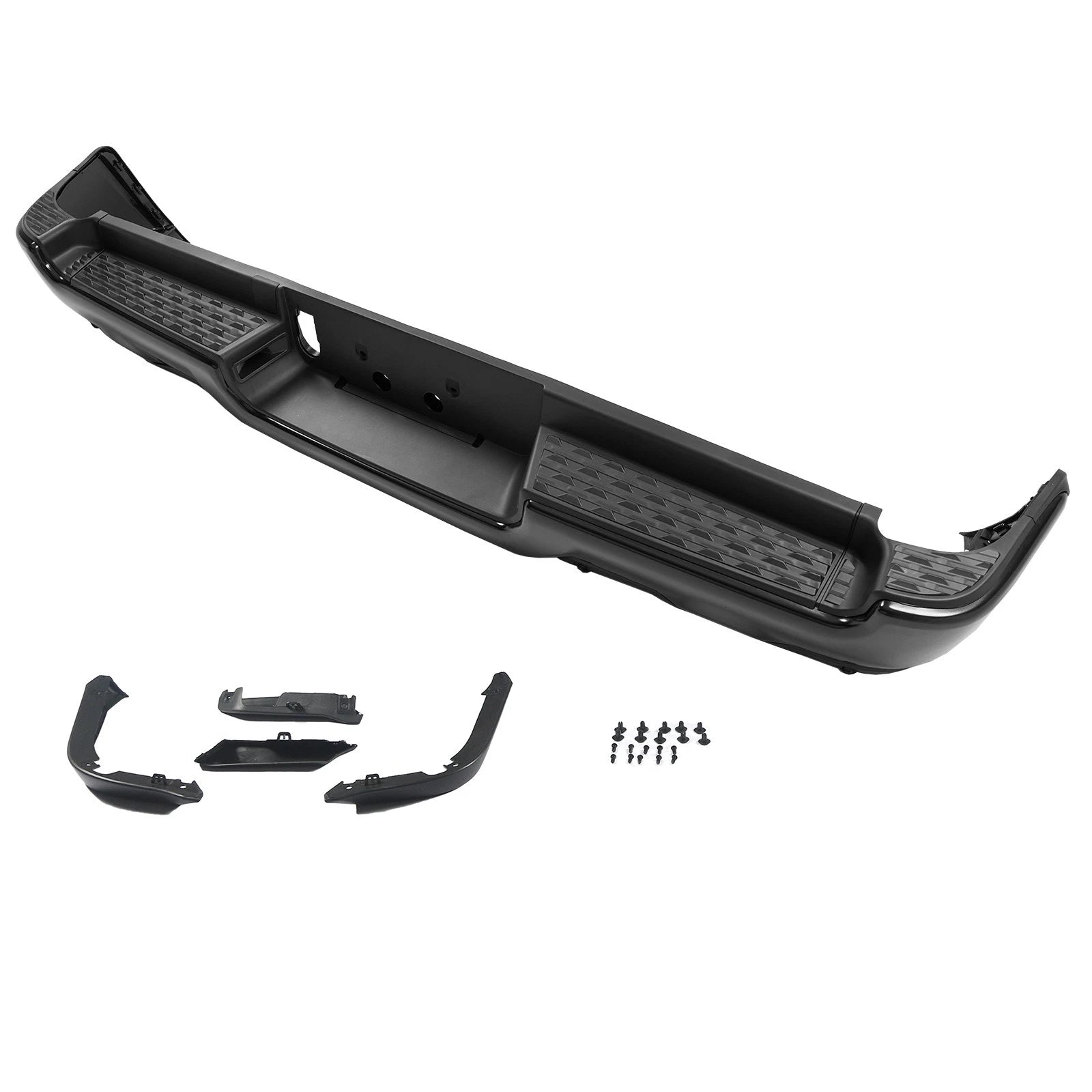 Rear Bumper Assembly for RAM 1500 (2019–2022) W/Park Holes & Dual Holes