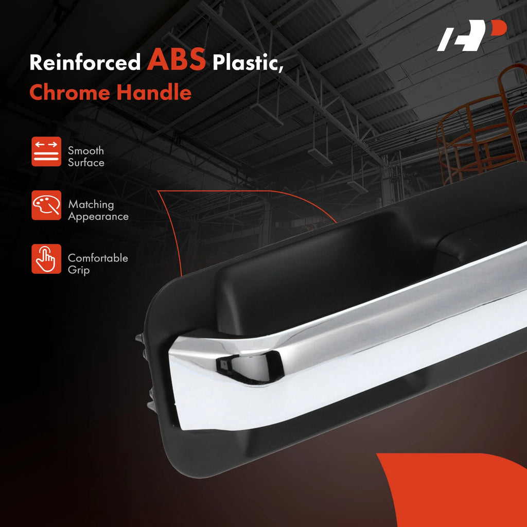 Right Chrome & Black Exterior Door Handle for Ford F-150 (2015–2020)