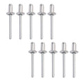 Set of 10 Window Regulator Rivets 4.8mm X 8mm for Mercedes Benz