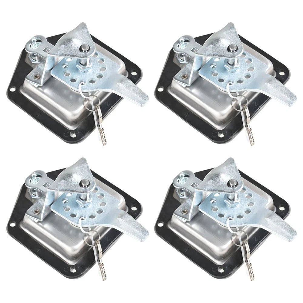 Set of 4 Stainless Steel T-Latch for RV Tool Box Door Lock