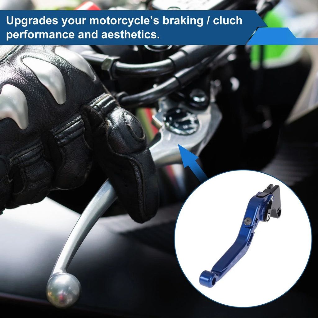 Adjustable Brake Clutch Levers for Honda CBR600RR 2007-2016 - Solid Blue