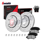 Front Brake Rotors & Ceramic Pads for Dodge Grand Caravan, Town & Country (2001–2007)