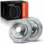 Drilled Brake Rotors for Ford Crown Victoria Mercury Grand Marquis