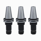 Set of 3 Collet Chucks for CAT40 (4" Length)