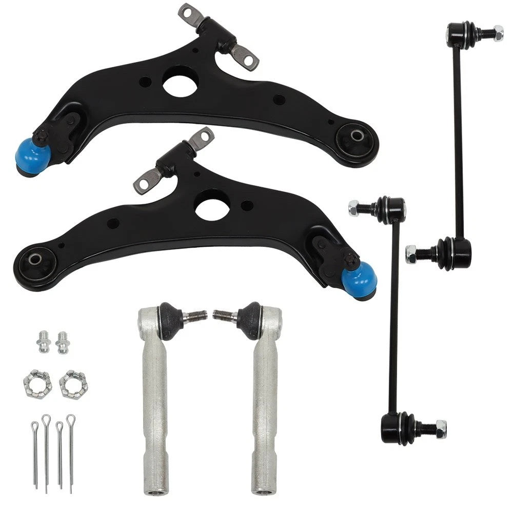 Front Lower Control Arm Ball Joint Tie Rod Sway Bars for Toyota Sienna (2004–2010)