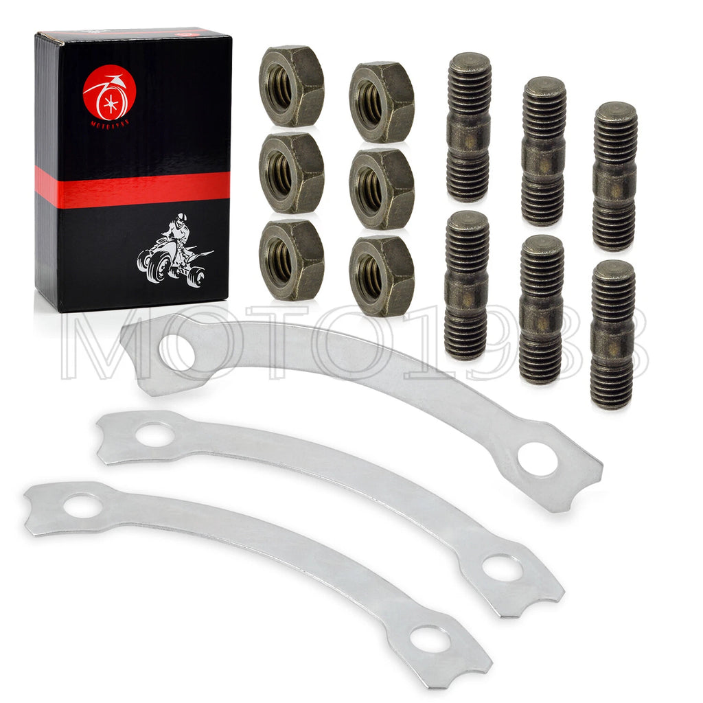 Sprocket Hub Locking Stud Nut Washer Kit for Yamaha Blaster Banshee Warrior (1988-2006)