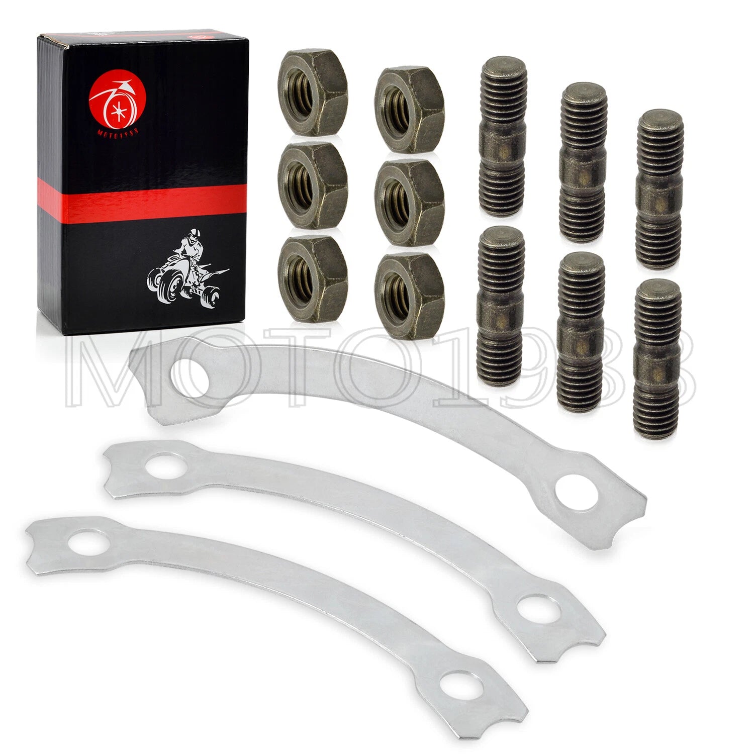Sprocket Hub Locking Stud Nut Washer Kit for Yamaha Blaster Banshee Warrior (1988-2006)