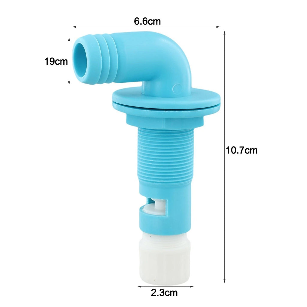 Adjustable Aerator Spray Head for Livewell Fish Hold (19mm, 29mm)